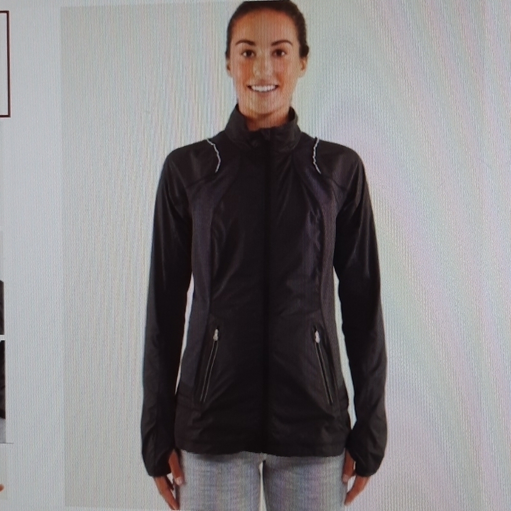 Lululemon Black Nothin' But Run Jacket Size 4
